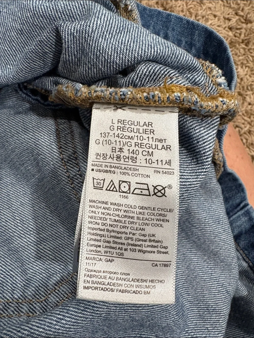 Gap Denim Jumper